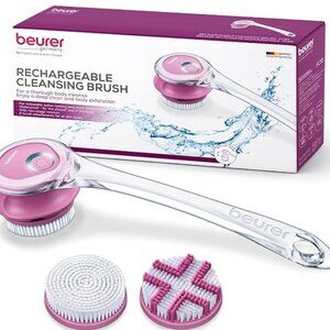 Beurer Exfoliating and Rechargeable Cleansing Shower Brush,‎ FC55, NWT